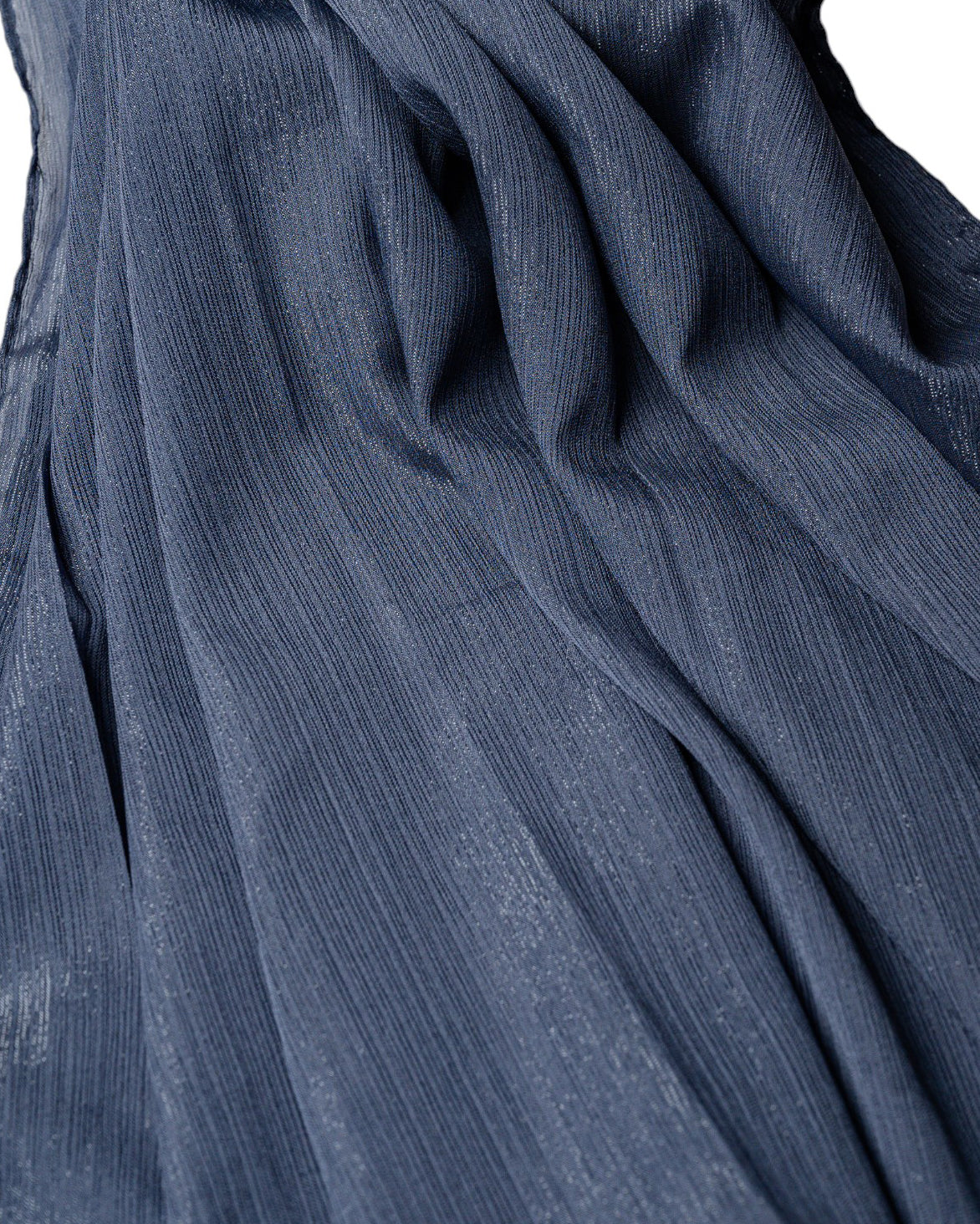 Crinkle Chiffon Hijab Navy Blue