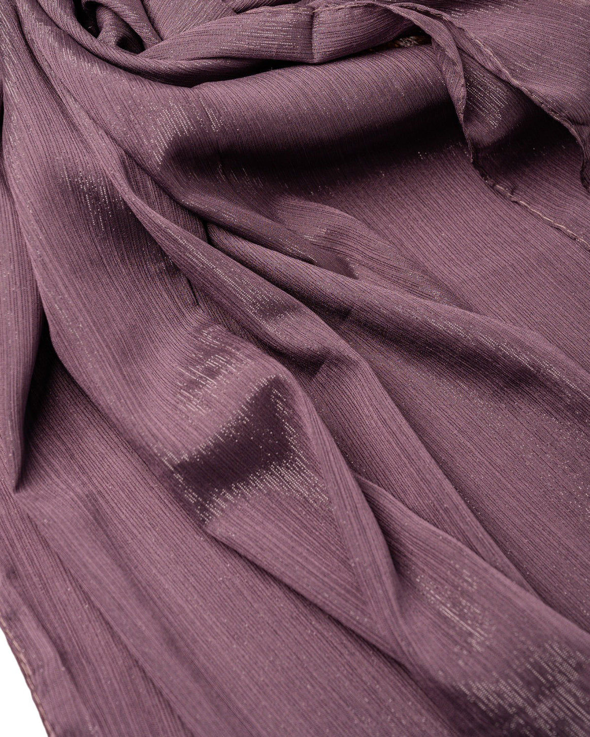 Crinkle Chiffon Hijab Purple