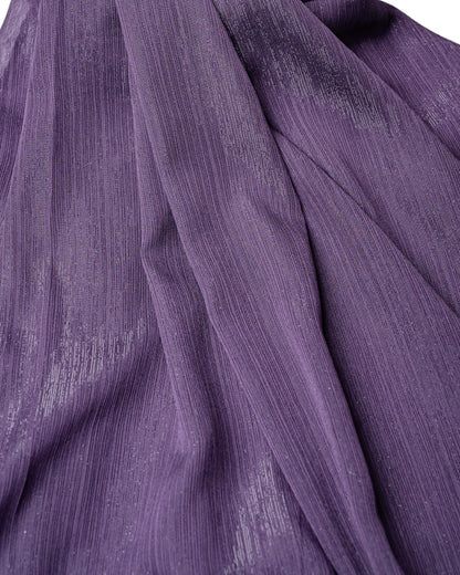 Crinkle Chiffon Hijab Lavender