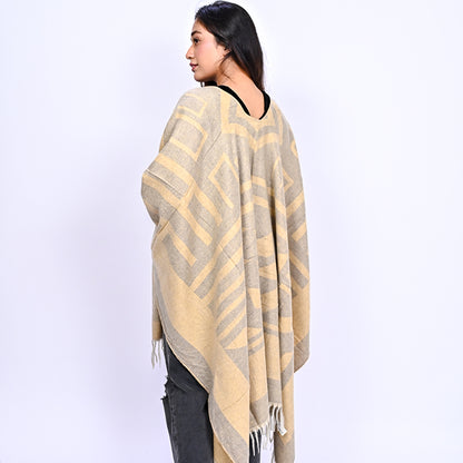 Festive Woolen Cap shawl