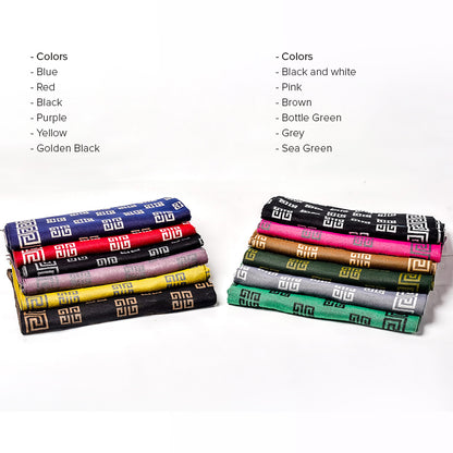 Box Printed Woolen Medium Shawl / Stoller Premium