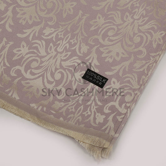 Embossed Silk- Fawn